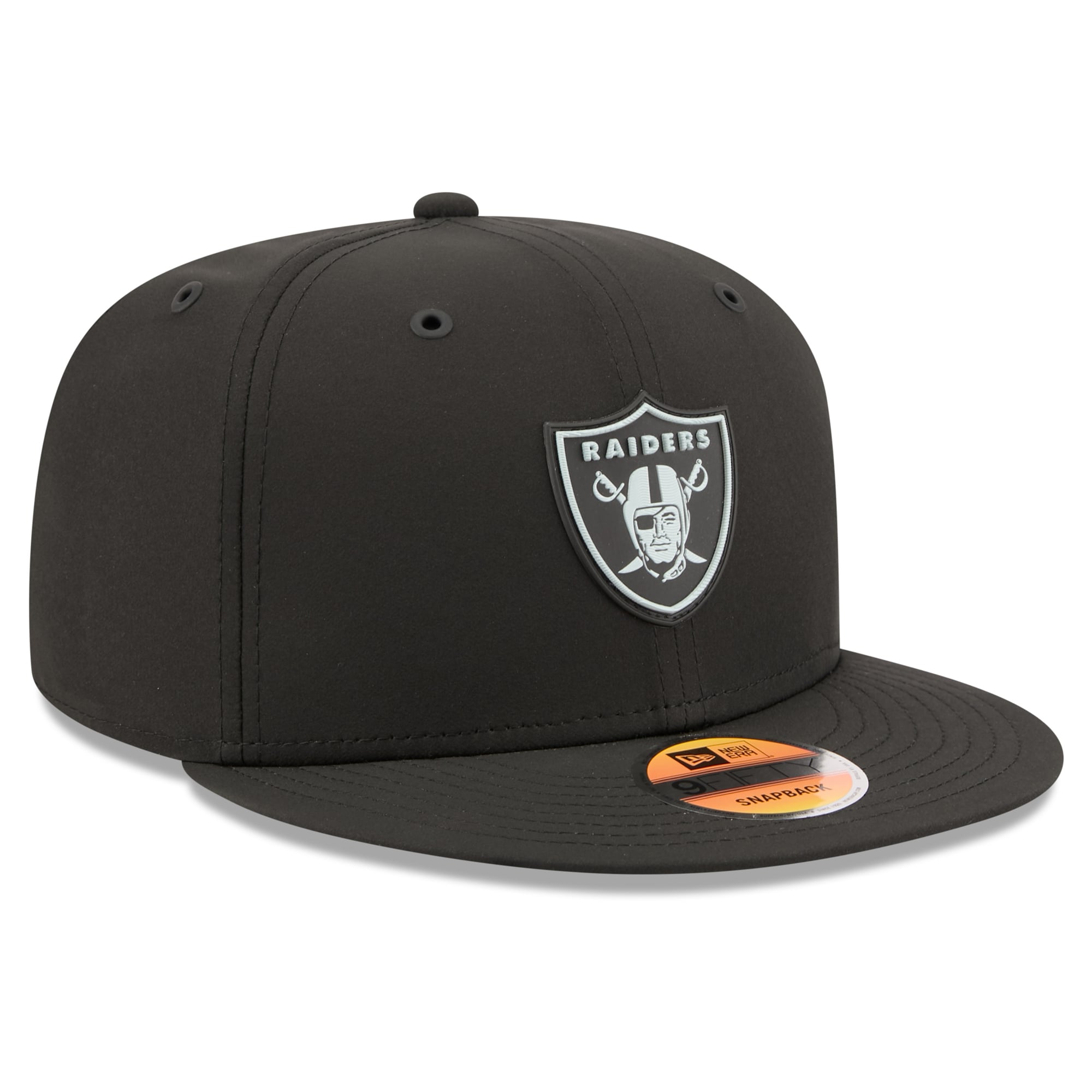 Men's New Era Black Las Vegas Raiders 2026 Sideline 9FIFTY Snapback Hat