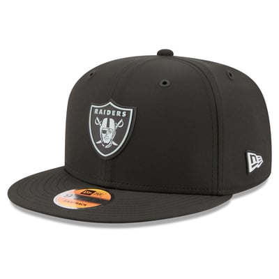 Las Vegas Raiders New Era 2026 Sideline 9FIFTY Snapback Hat - Black