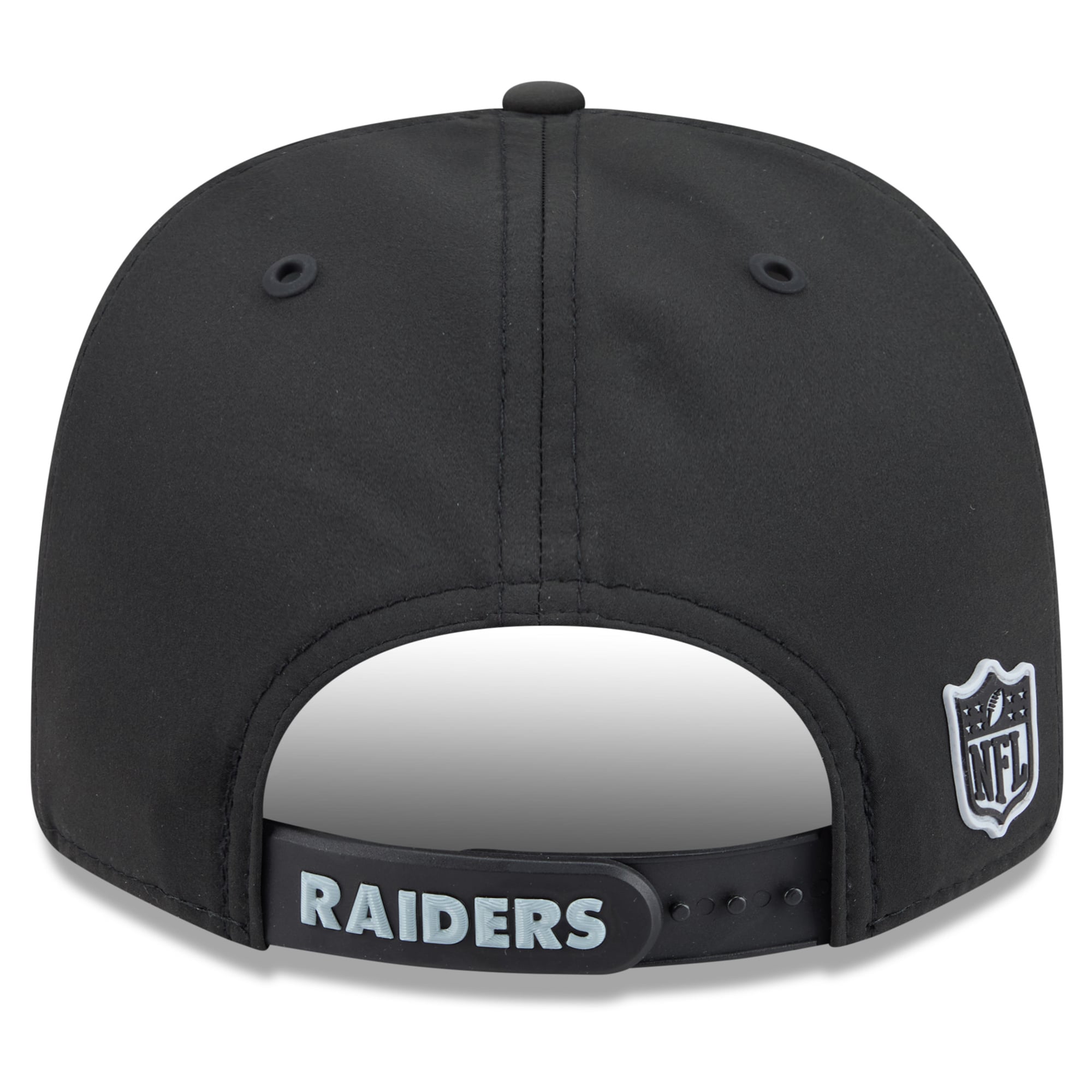 Men's New Era Black Las Vegas Raiders 2026 Sideline 9SEVENTY Adjustable Hat