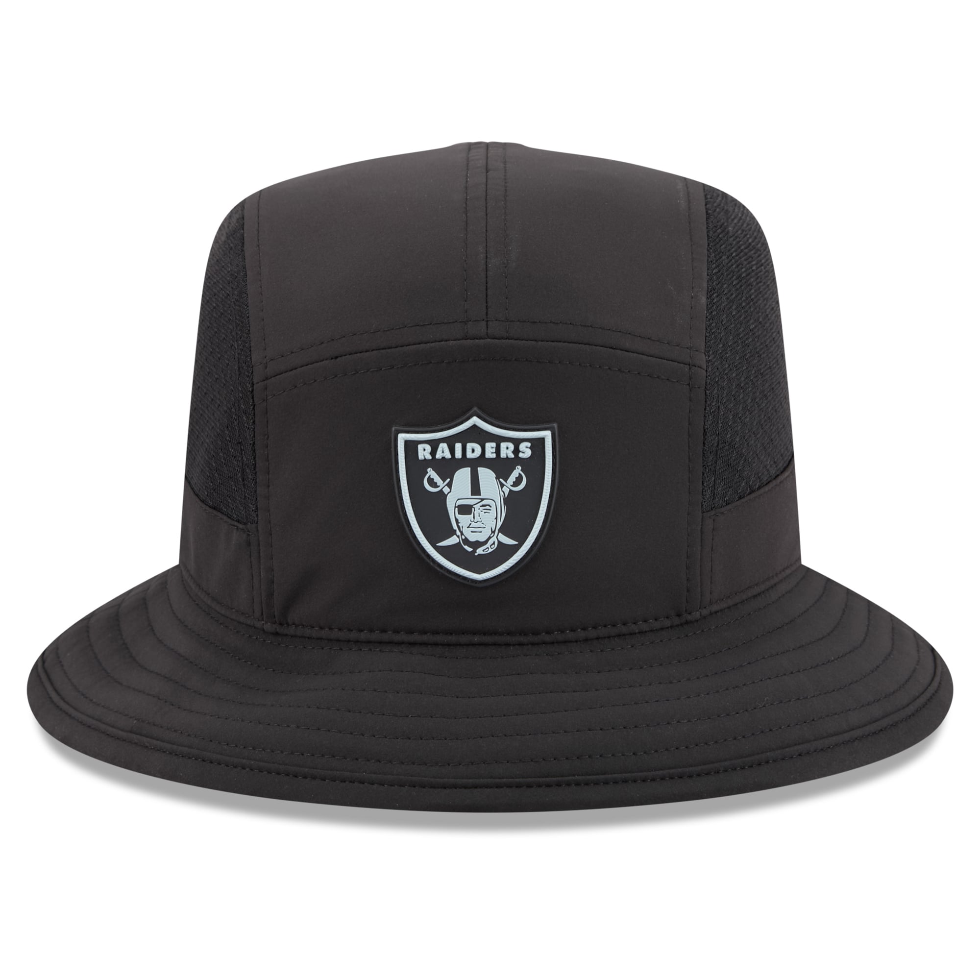 Men's New Era Black Las Vegas Raiders 2026 Sideline Bucket Hat