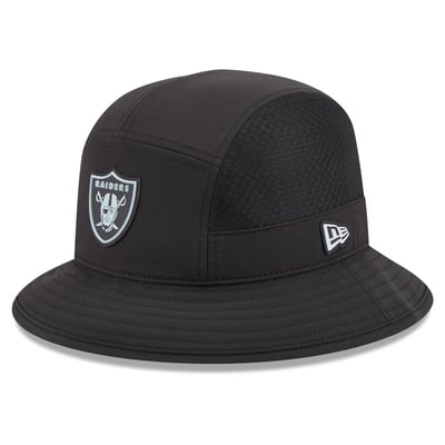 Las Vegas Raiders New Era 2026 Sideline Bucket Hat - Black