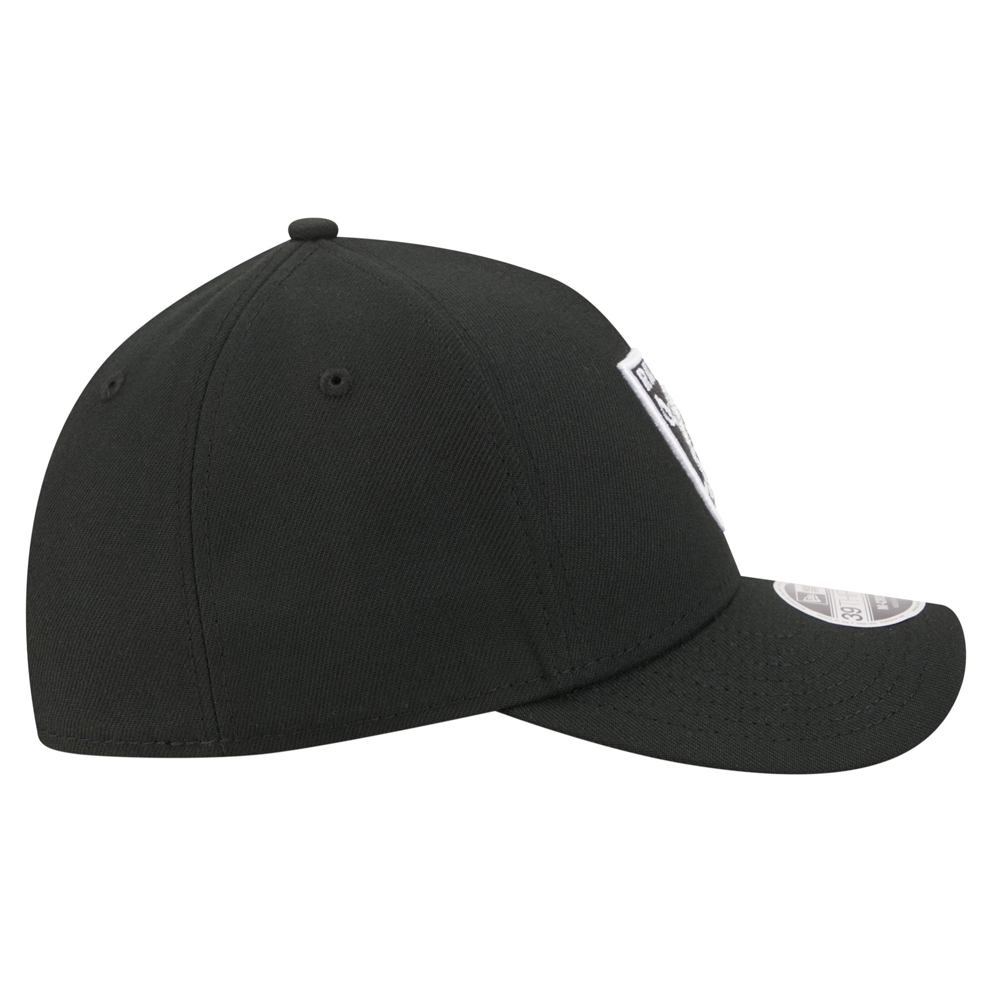 Men's New Era Black Las Vegas Raiders 39THIRTY M-Crown A-Frame Stretch Hat