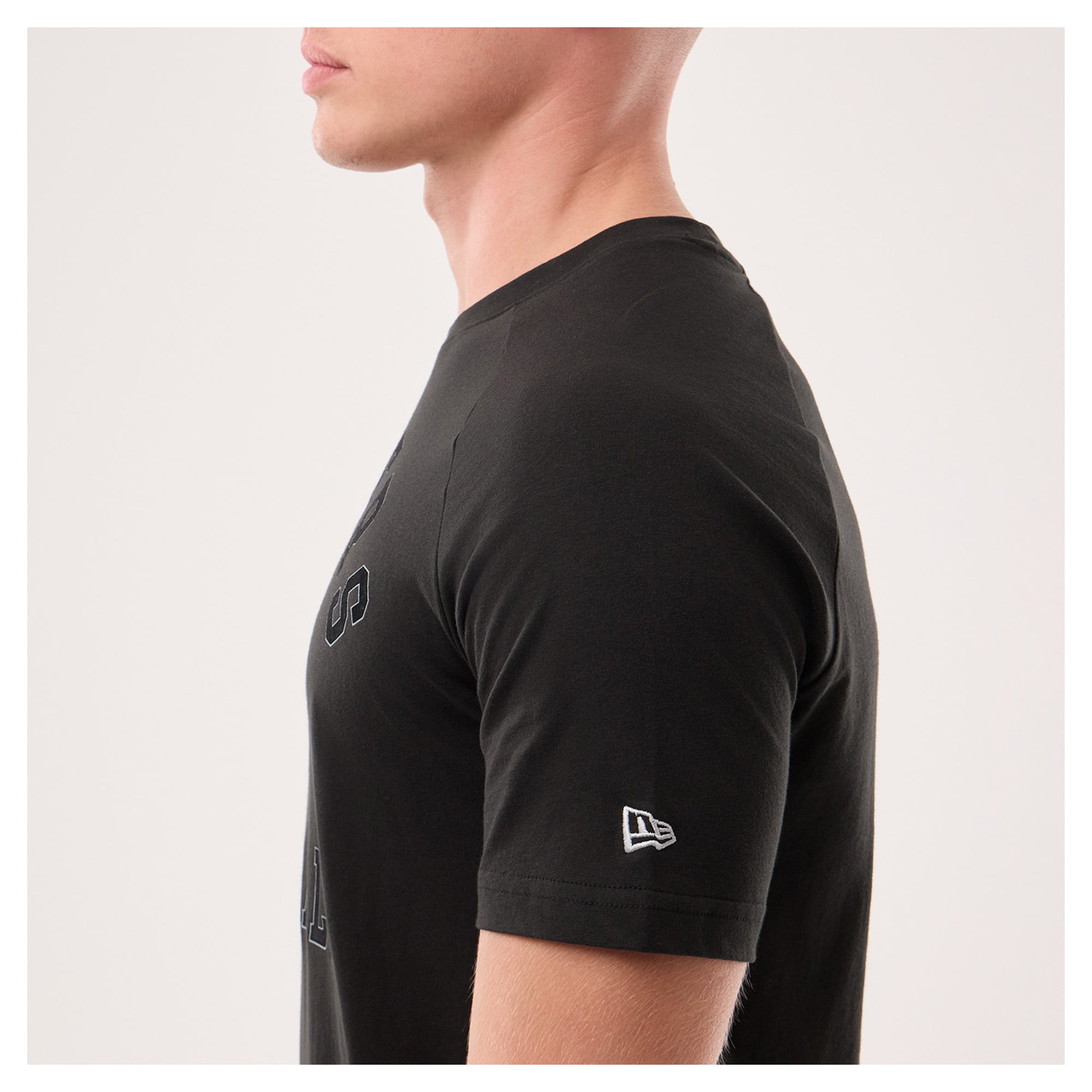 T-shirt fonctionnel New Era noir pour homme