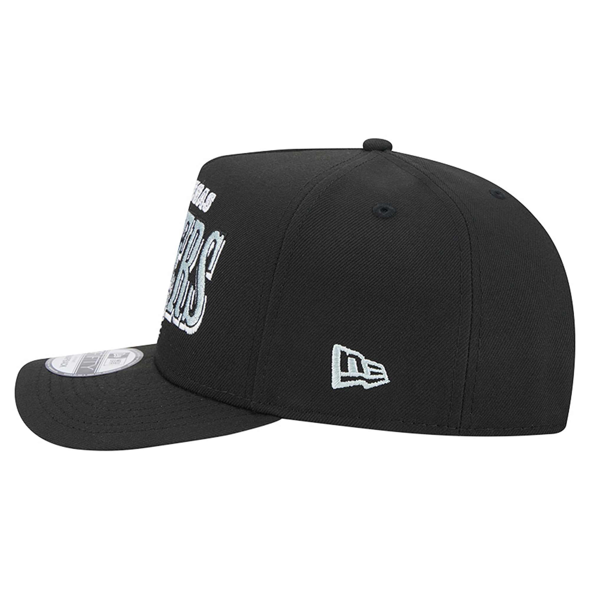 Casquette snapback New Era 9FIFTY Laurel A-Frame noire pour homme