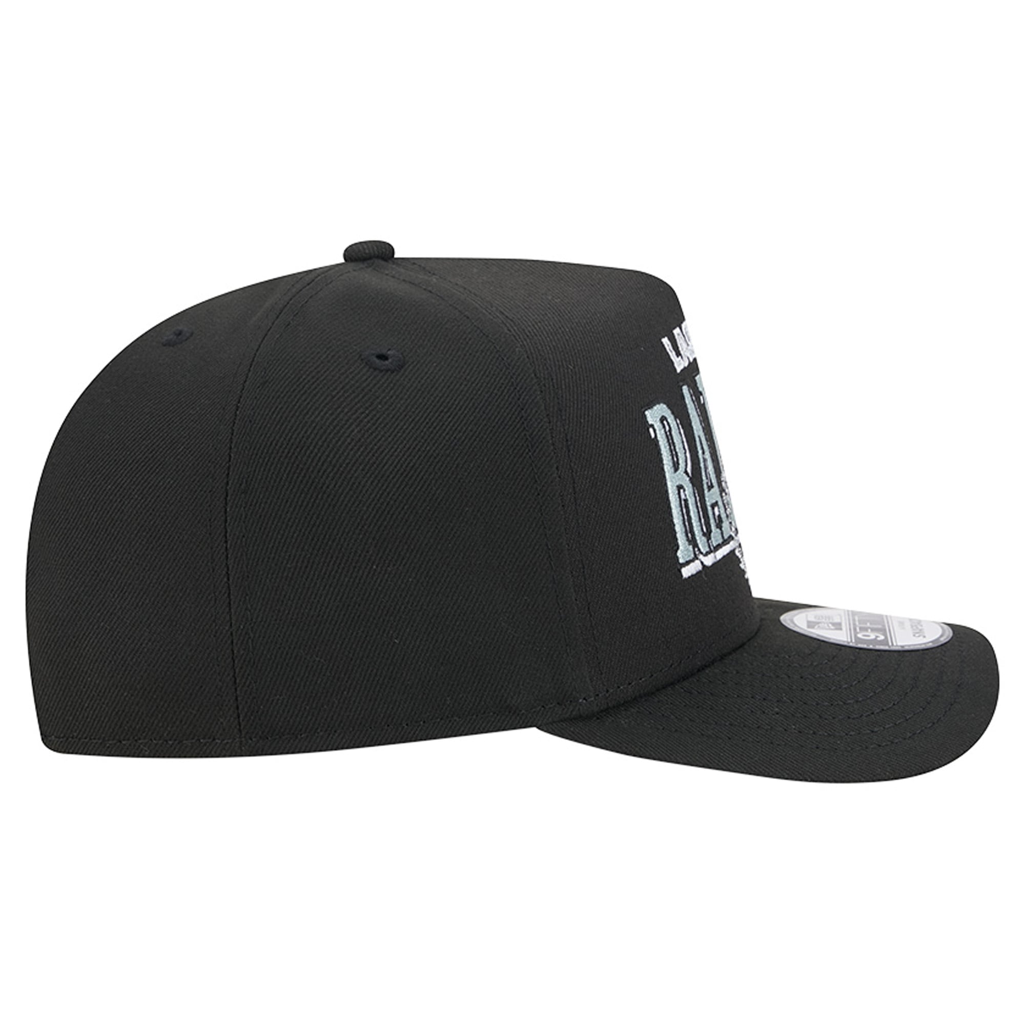 Casquette snapback New Era 9FIFTY Laurel A-Frame noire pour homme
