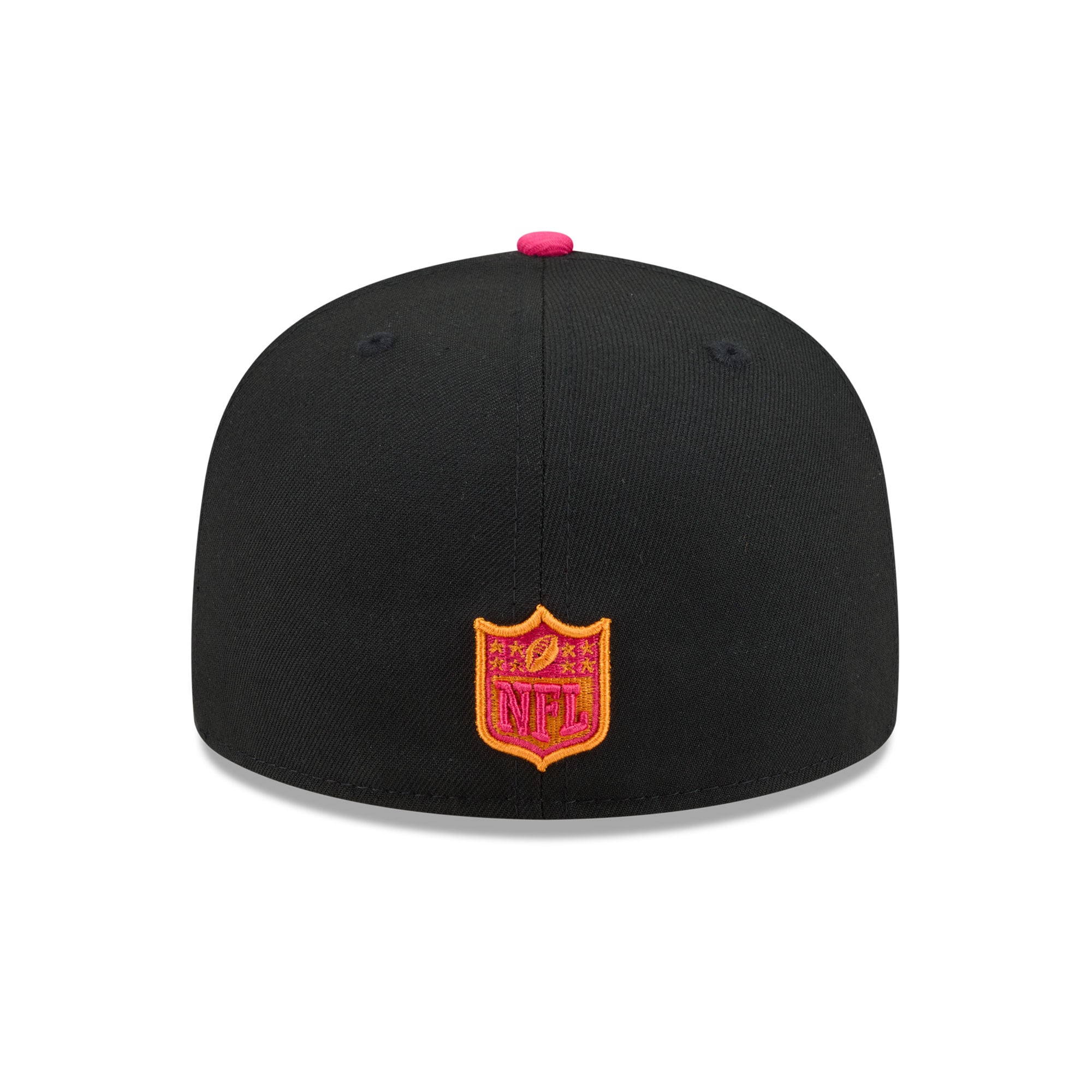 Casquette ajustée New Era 59FIFTY noire et rose pour homme, Las Vegas Raiders, édition spéciale Jour des Morts