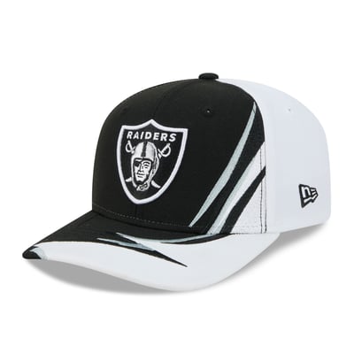 Las Vegas Raiders New Era Fan 9SEVENTY Adjustable Hat - Black/White