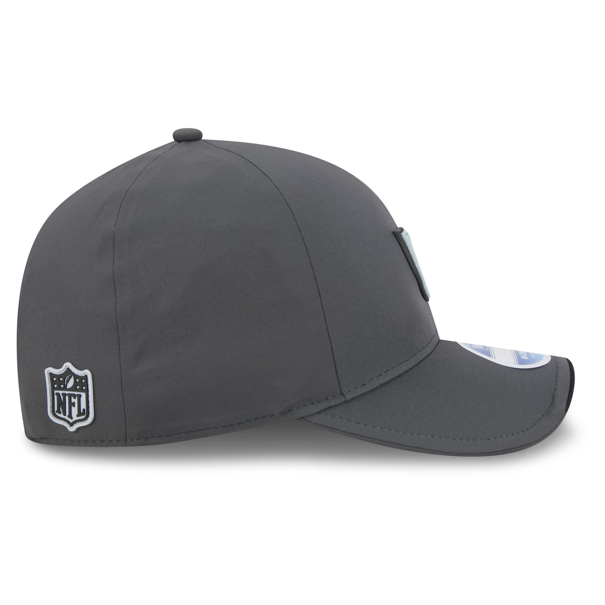 Casquette ajustable New Era 9FORTY M-Crown pour homme, couleur anthracite, Las Vegas Raiders 2026, idéale pour les temps froids.