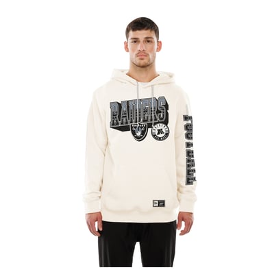 Las Vegas Raiders New Era Dune Dust Hoodie - Cream