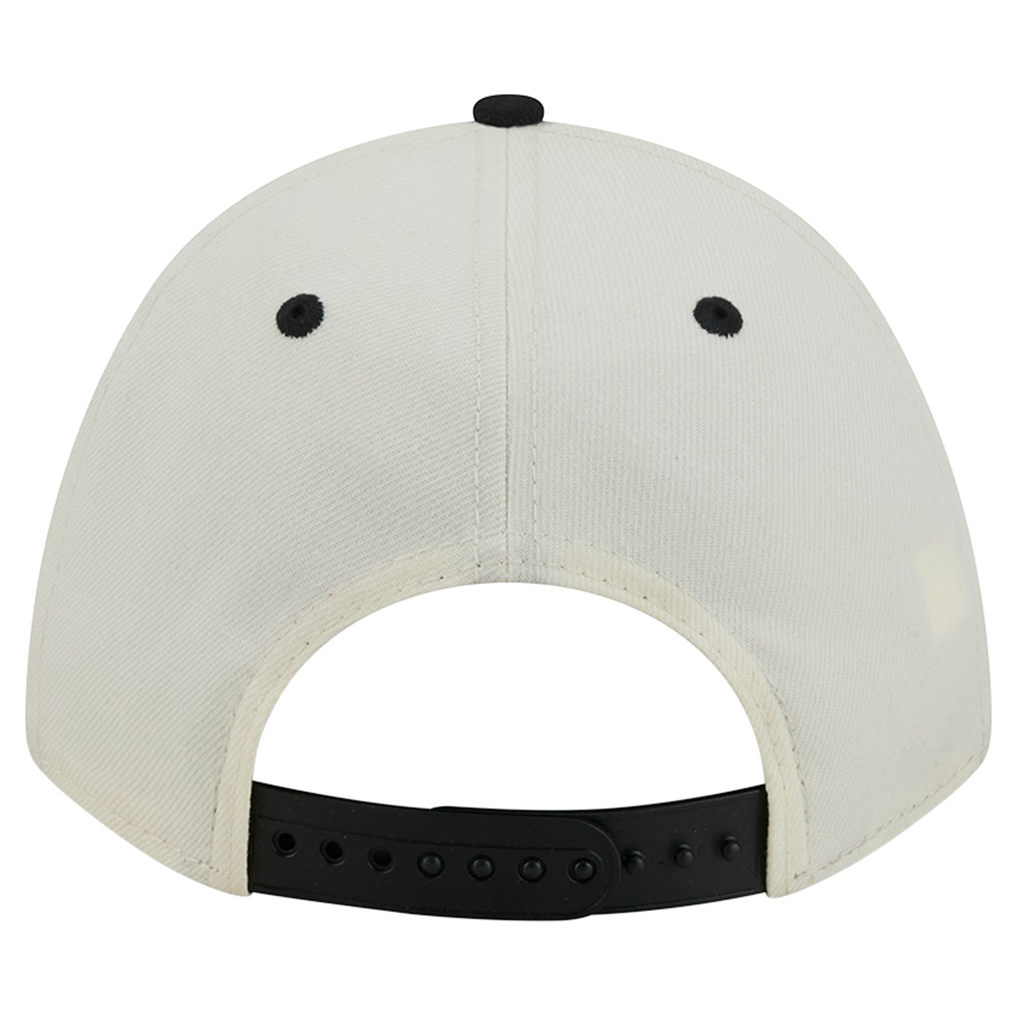 Casquette ajustable New Era crème/noire Las Vegas Raiders Arch 9FORTY A-Frame M-Crown pour homme