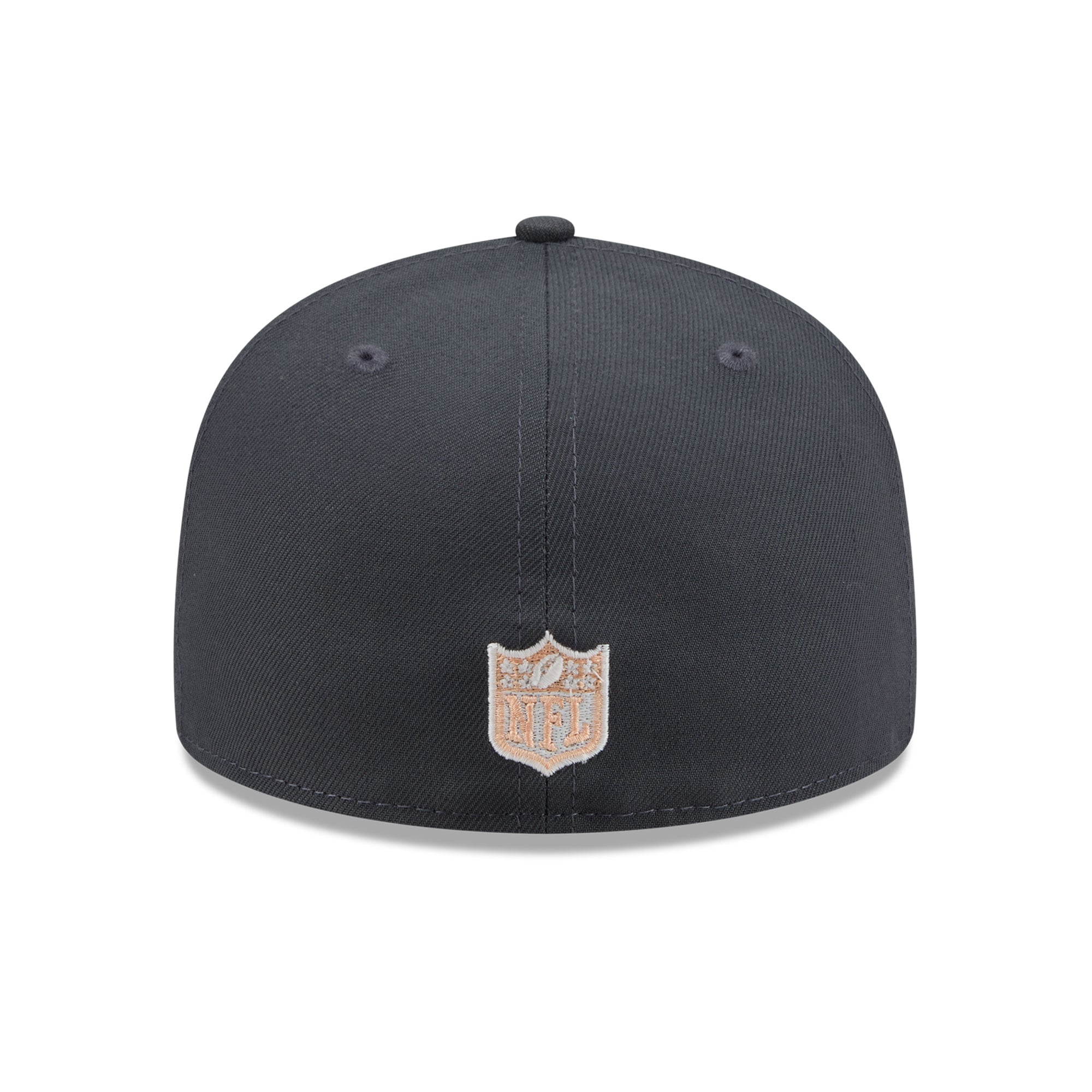 Casquette ajustée New Era 59FIFTY grise pour homme, motif automne des Raiders de Las Vegas