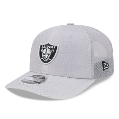 Las Vegas Raiders New Era Jock 9SEVENTY Adjustable Hat - Gray