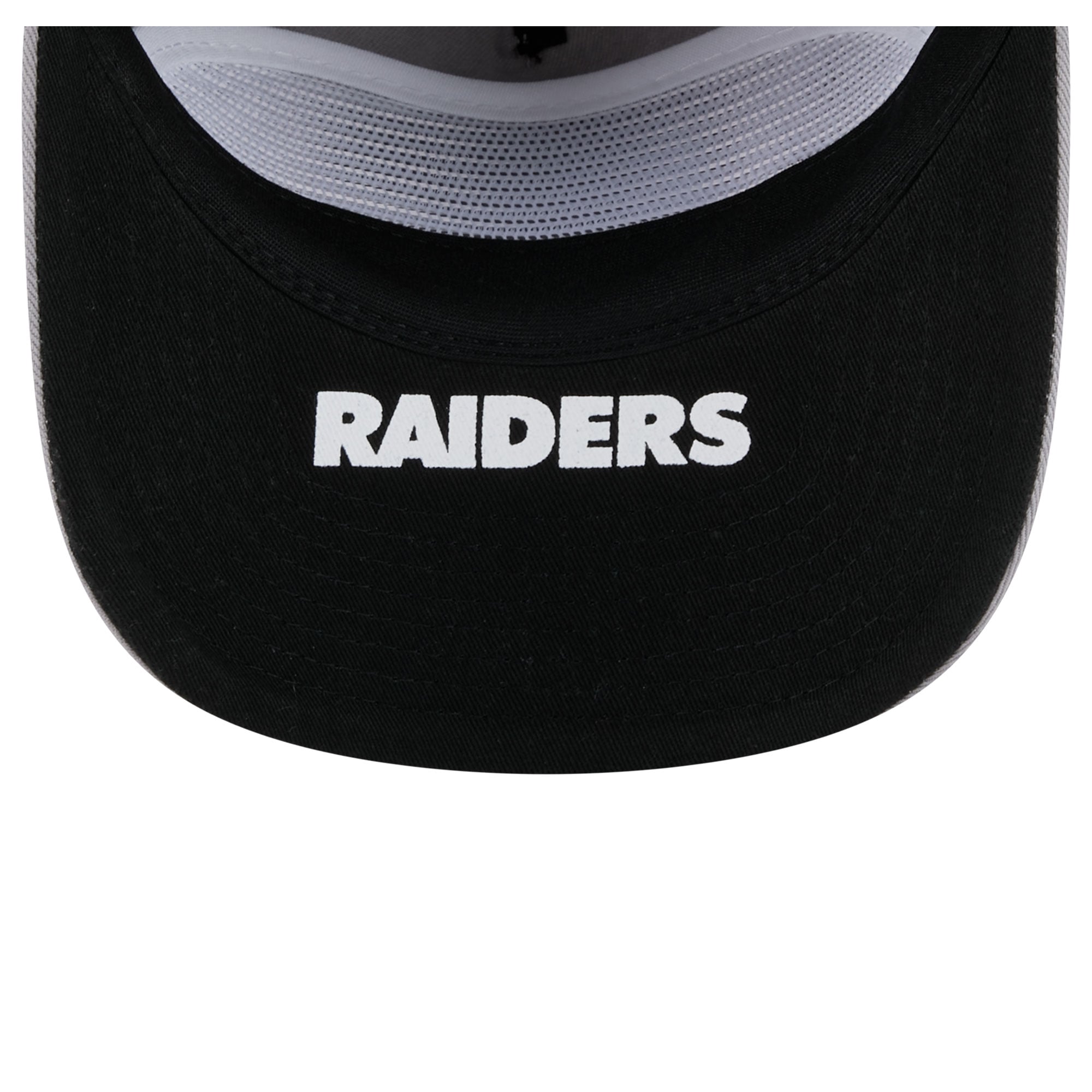 Casquette ajustable New Era grise Las Vegas Raiders pour homme, modèle 19TWENTY
