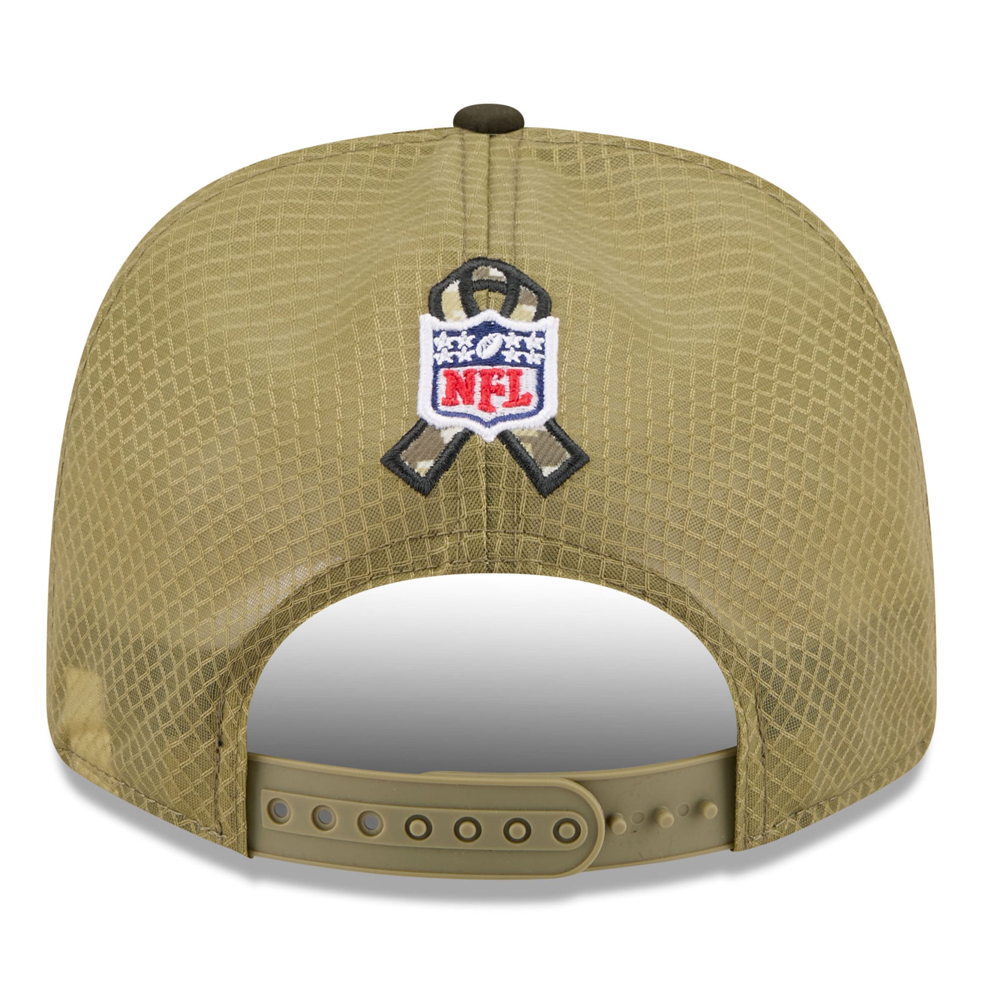 Casquette ajustable 9SEVENTY verte New Era pour homme, Las Vegas Raiders 2025 Salute to Service
