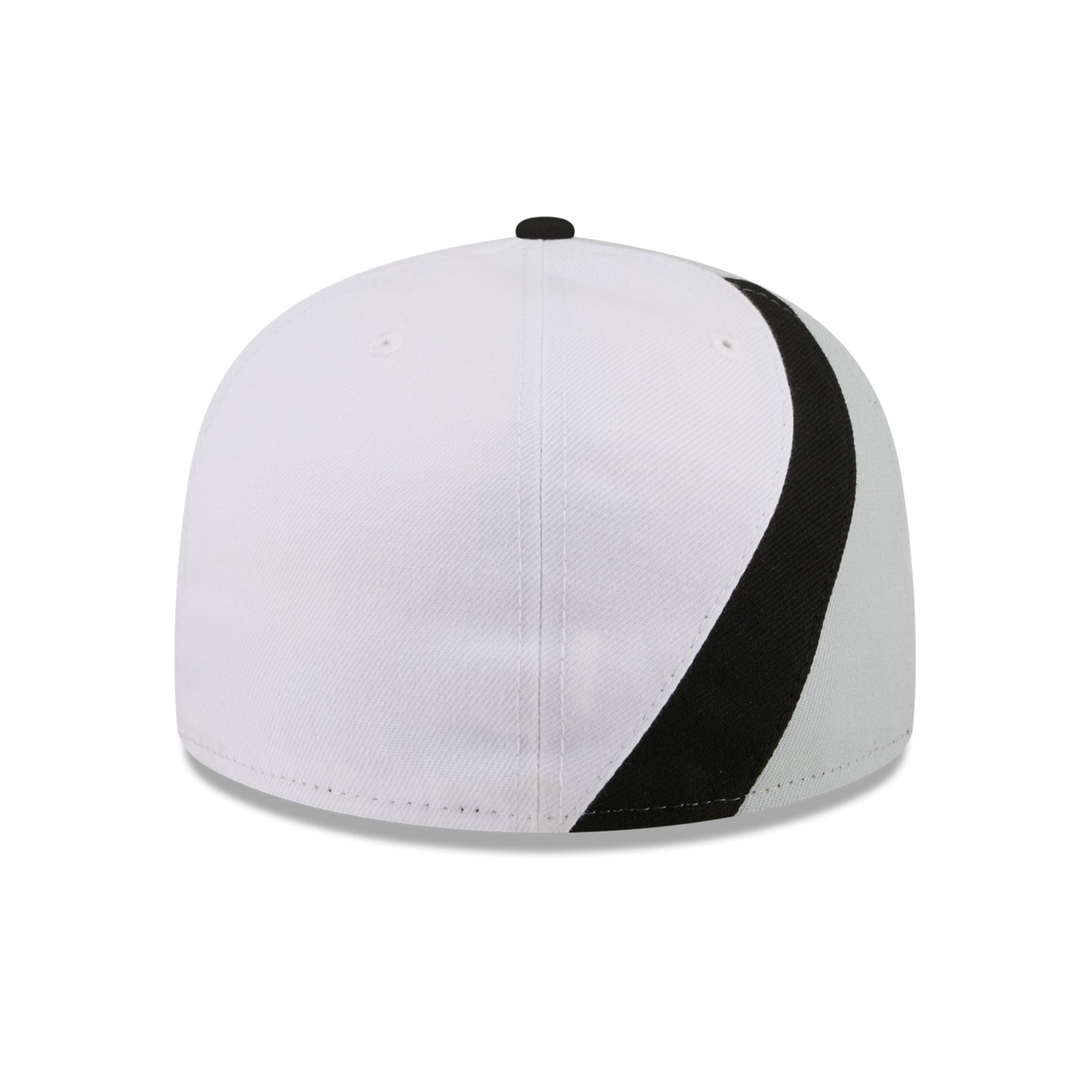 Men's New Era Silver/Black Las Vegas Raiders Shock 59FIFTY Fitted Hat