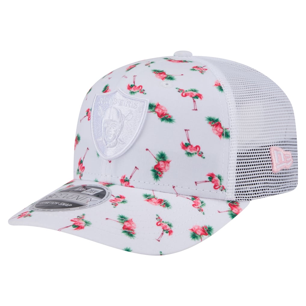 Las Vegas Raiders New Era Adventure Flamingo Pattern 9SEVENTY Stretch ...