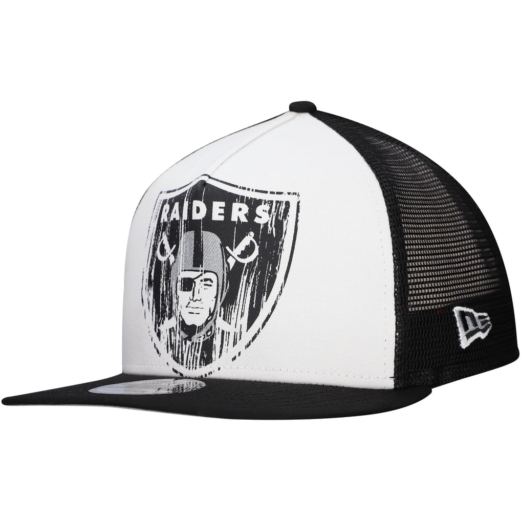 New Era Las Vegas Raiders Distressed 9FIFTY A-Frame Snapback Hat ...