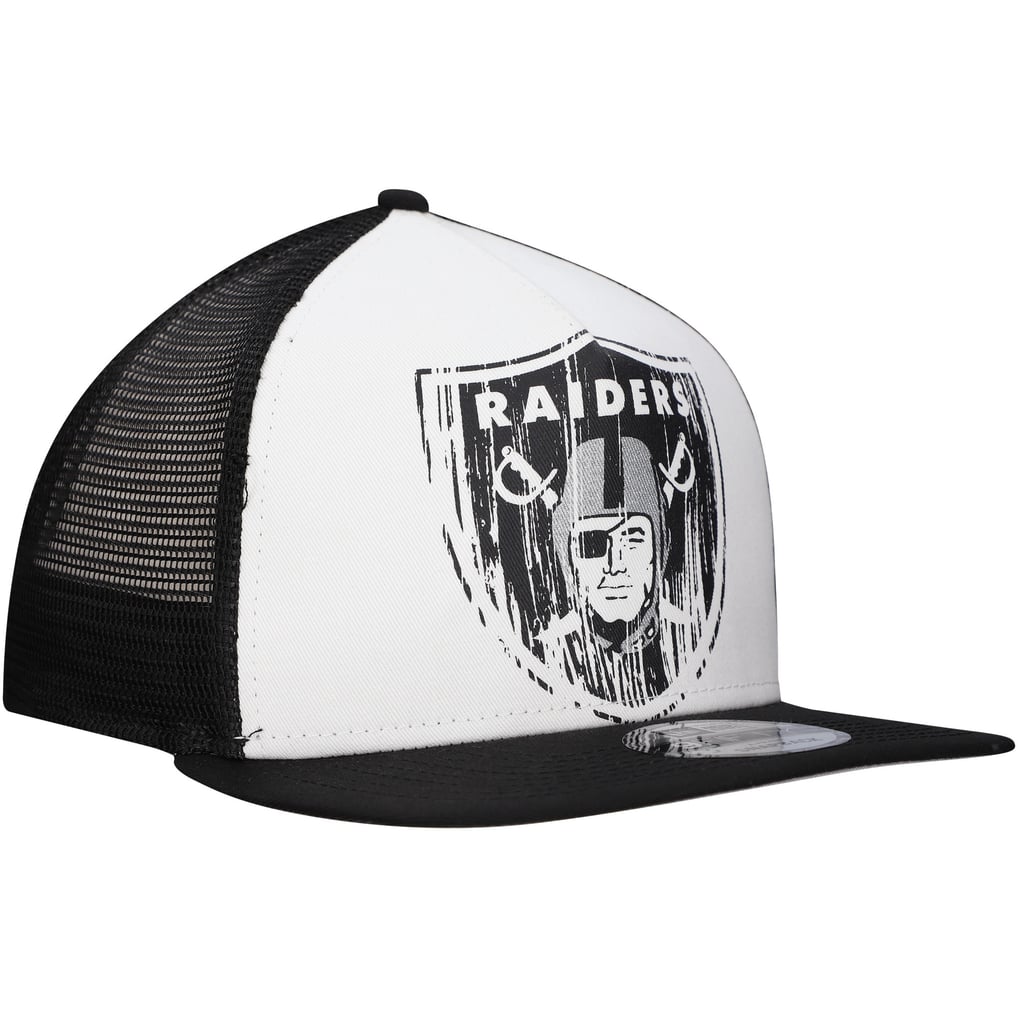 New Era Las Vegas Raiders Distressed 9FIFTY A-Frame Snapback Hat ...