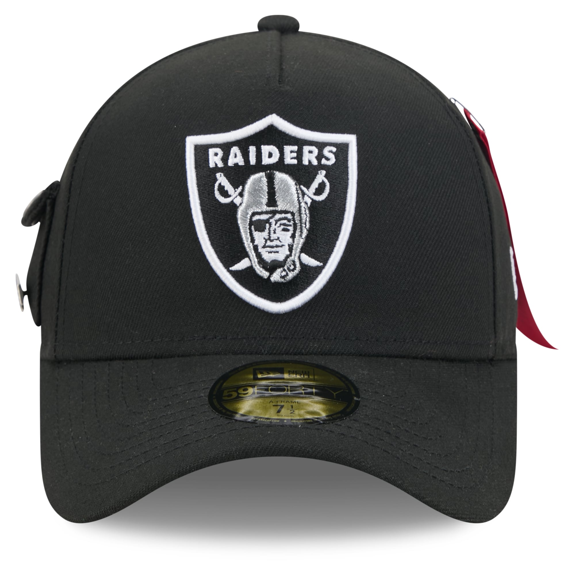 Casquette ajustée New Era x Alpha Industries noire Las Vegas Raiders 59FORTY pour homme