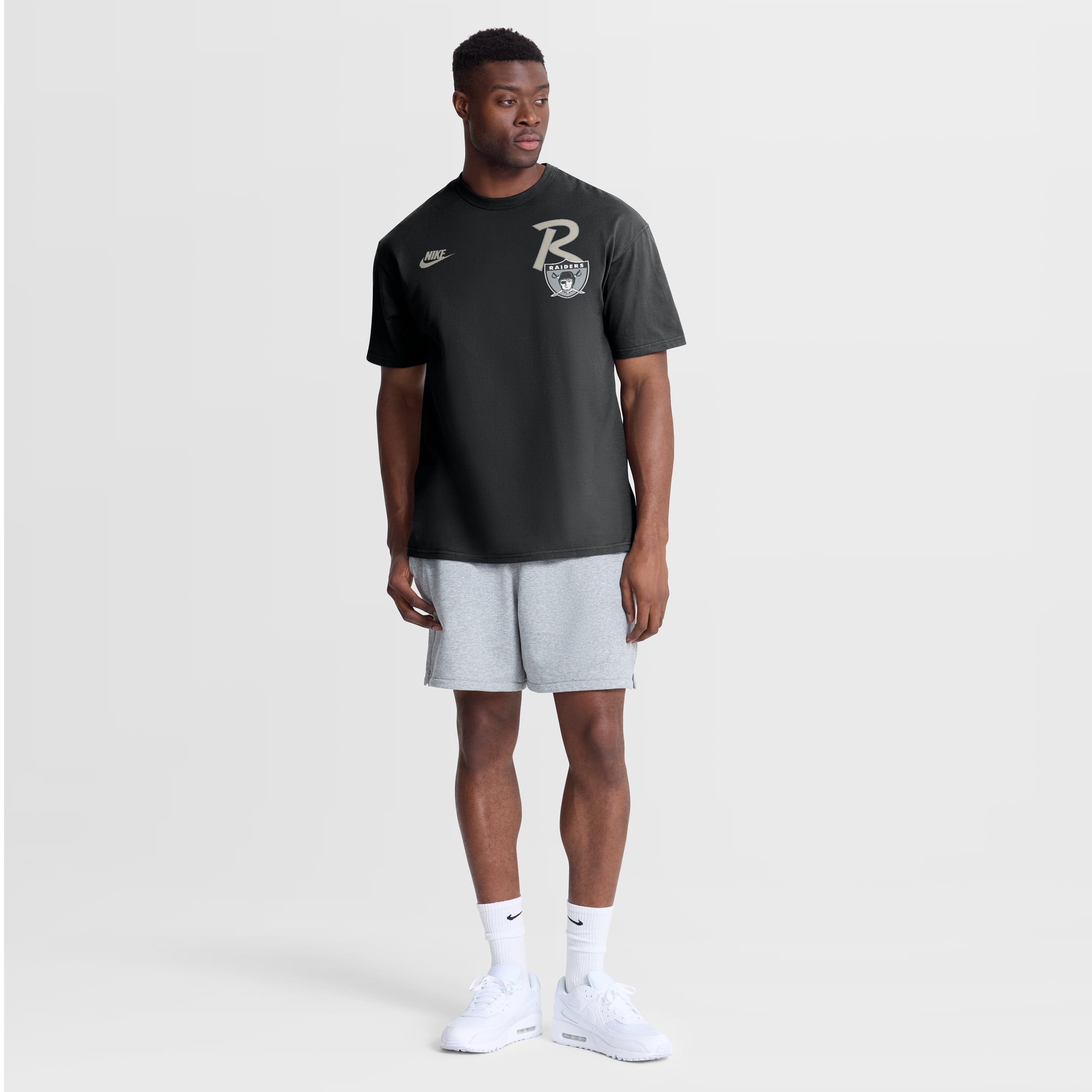Men's Nike Black Las Vegas Raiders Night Primary Max90 T-Shirt