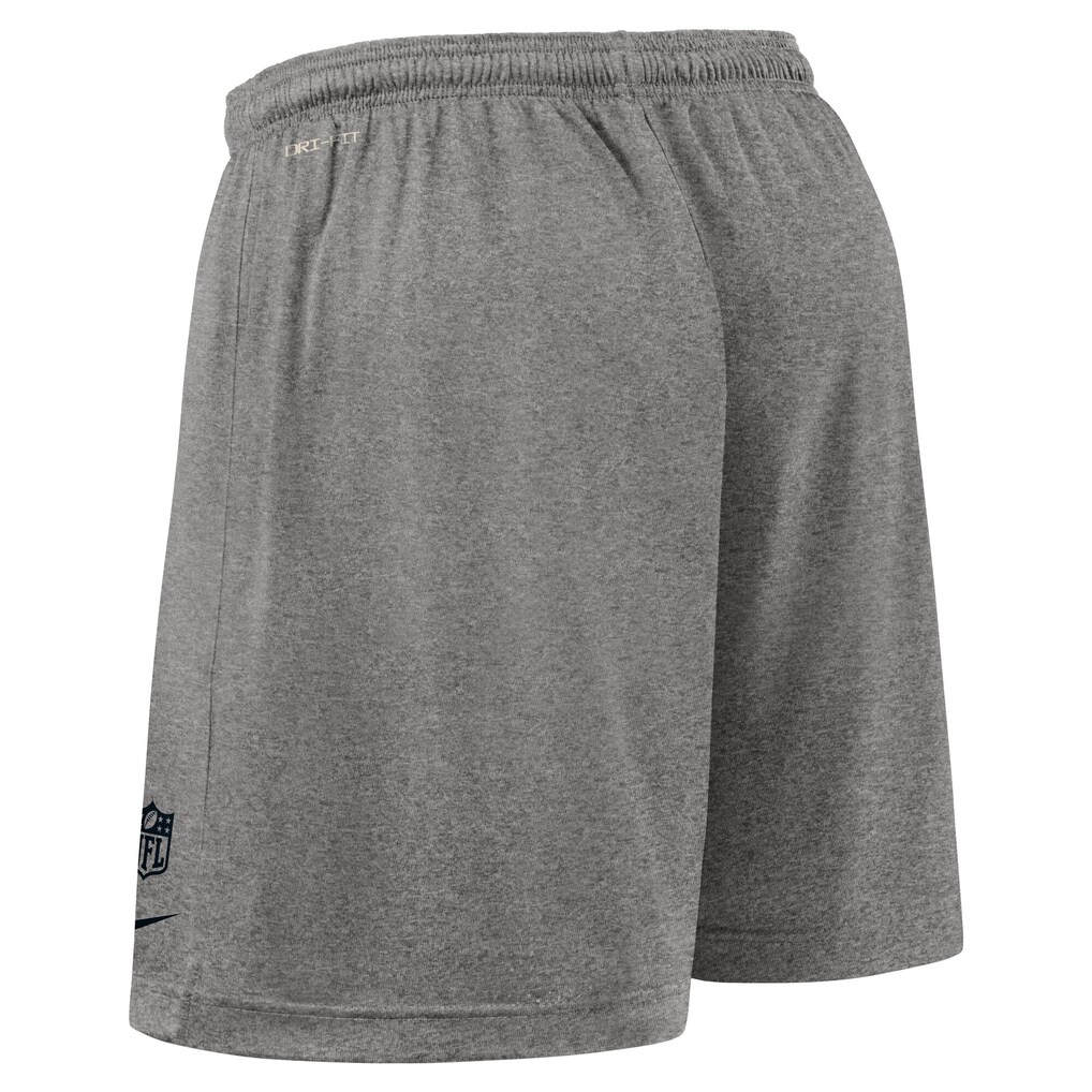 Las Vegas Raiders Nike Sideline Reversible Performance Shorts - Black