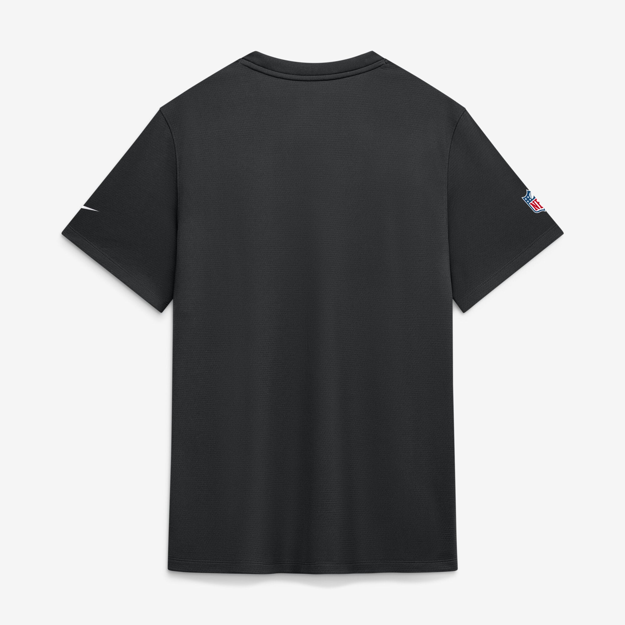 T-shirt d'entraîneur Nike noir Las Vegas Raiders Sideline UV Dri-FIT pour homme