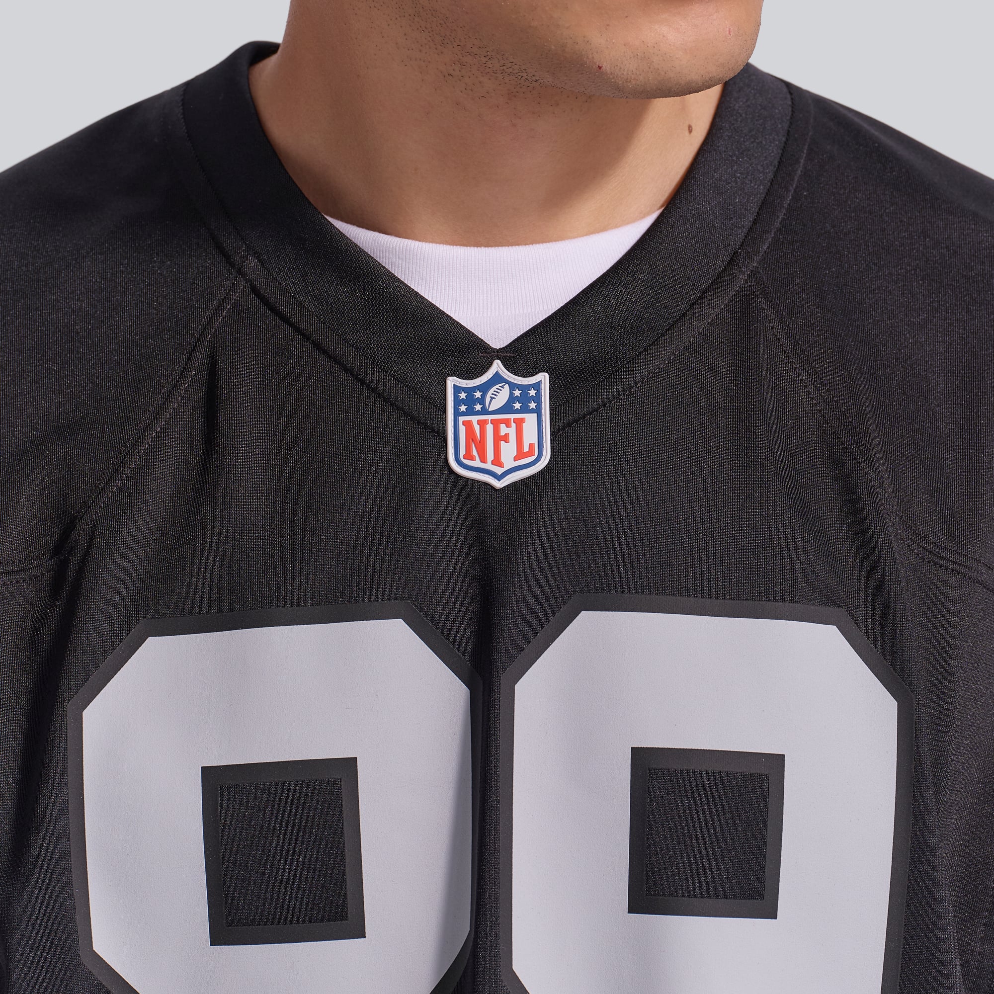 Maillot de jeu Nike Brock Bowers pour homme, noir, Las Vegas Raiders