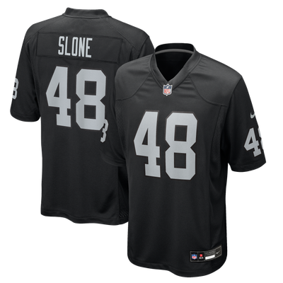 Cian Slone Las Vegas Raiders Nike Team Game Jersey - Black