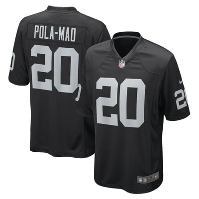Isaiah Pola-Mao Las Vegas Raiders Nike Game Player Jersey - Black
