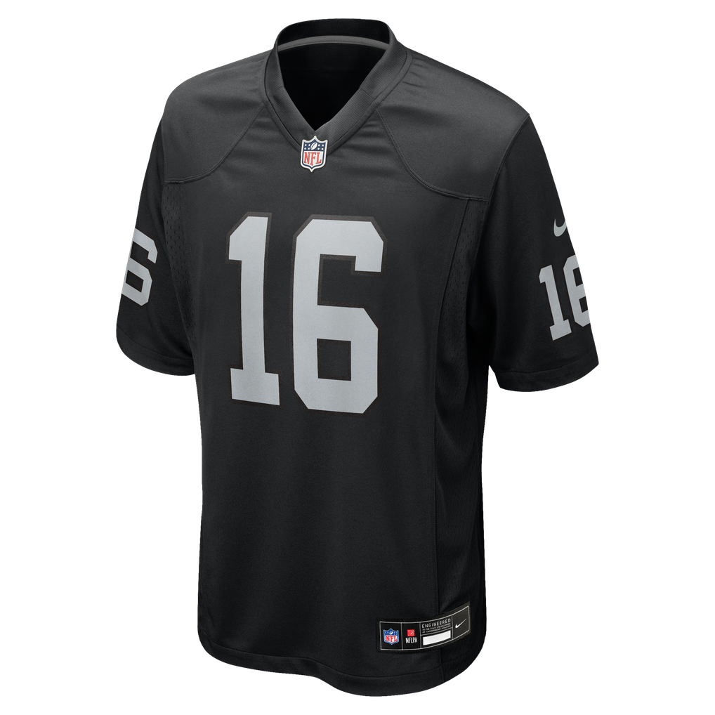 Jim Plunkett Las Vegas Raiders Nike Game Retired Player Jersey - Black
