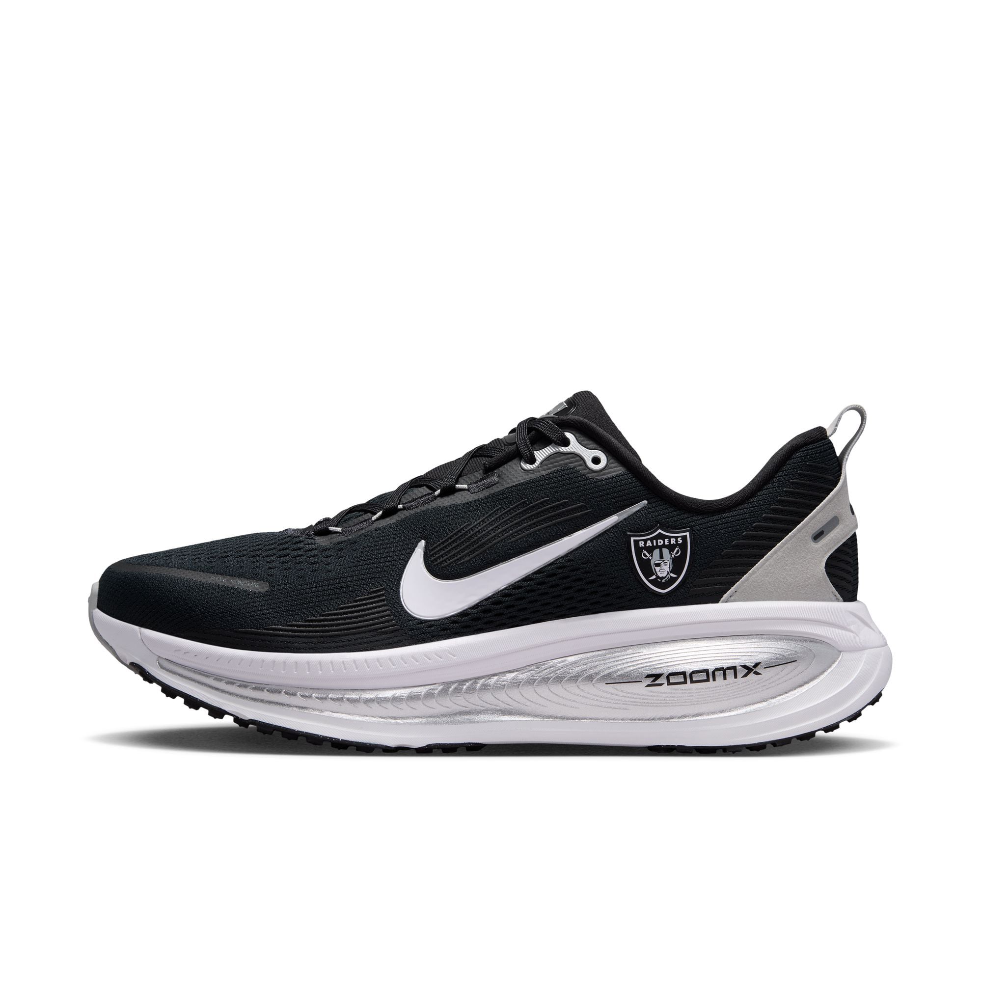 Men's Nike Las Vegas Raiders Vomero 18 Running Shoes