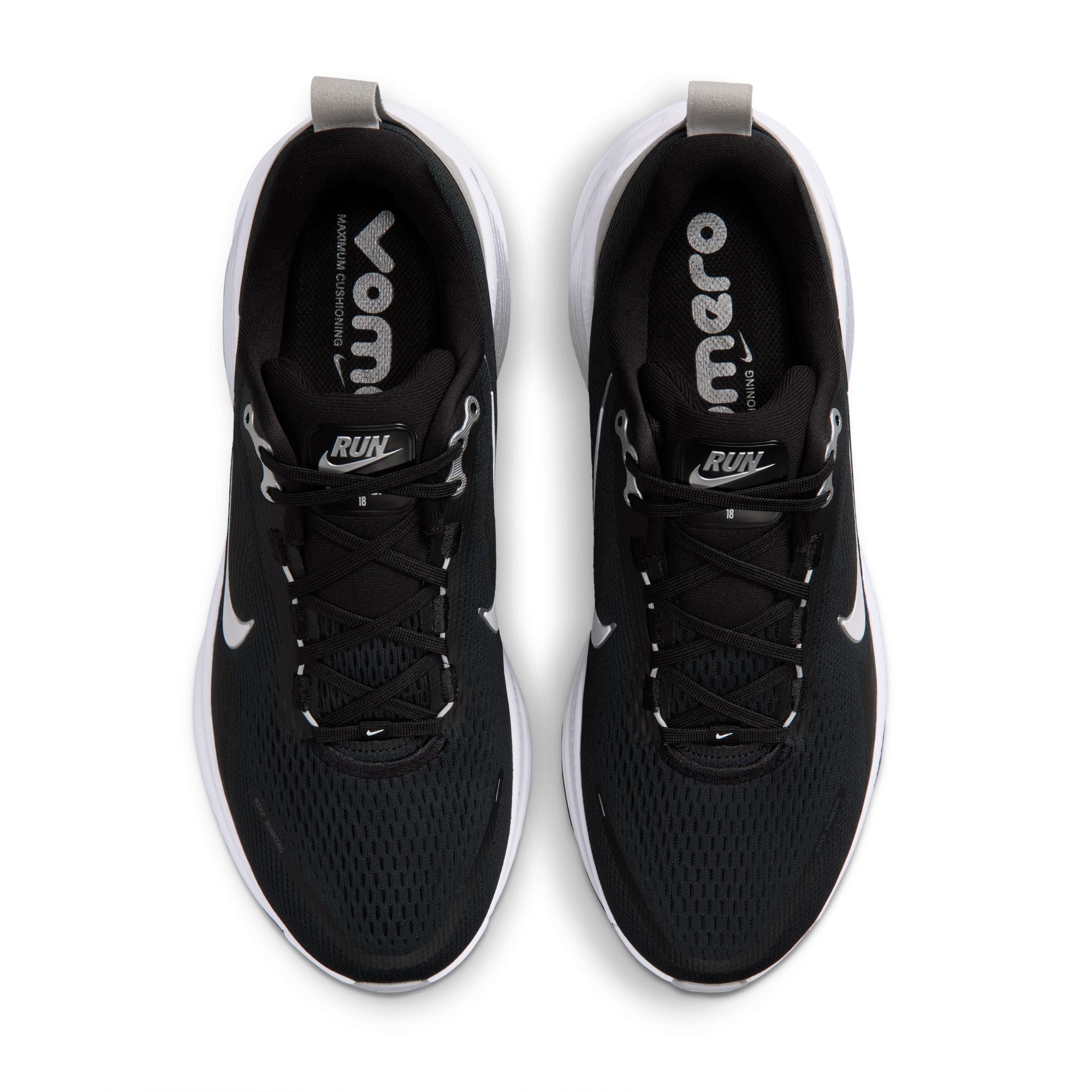 Men's Nike Las Vegas Raiders Vomero 18 Running Shoes