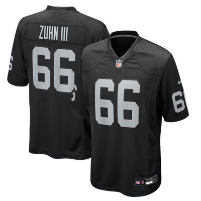 Trey Zuhn III Las Vegas Raiders Nike Team Game Jersey - Black