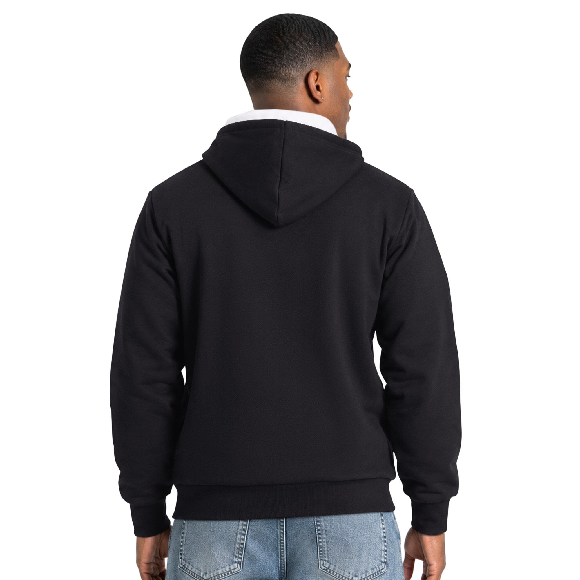 Veste à capuche zippée Starter noire pour homme, modèle The Rival des Las Vegas Raiders