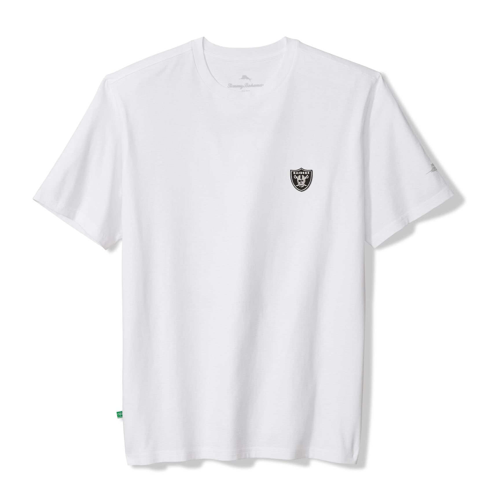 T-shirt Tommy Bahama blanc pour homme, motif « Las Vegas Raiders Tailgate State of Mind »