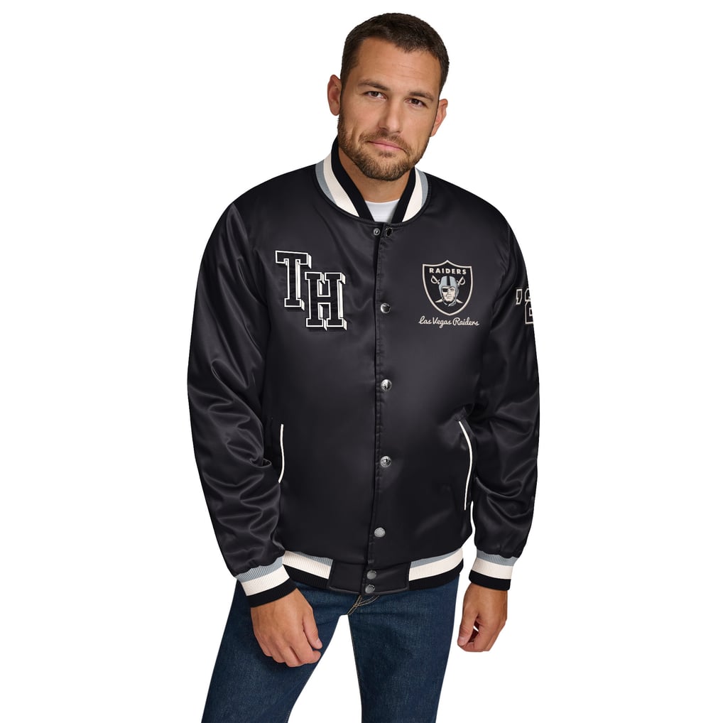 メンズ Tommy Hilfiger ブラック ラスベガス・レイダース Dante Full 