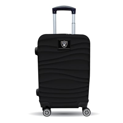 Las Vegas Raiders MOJO Black Color Blitz Carry-On Hardcase Spinner Luggage
