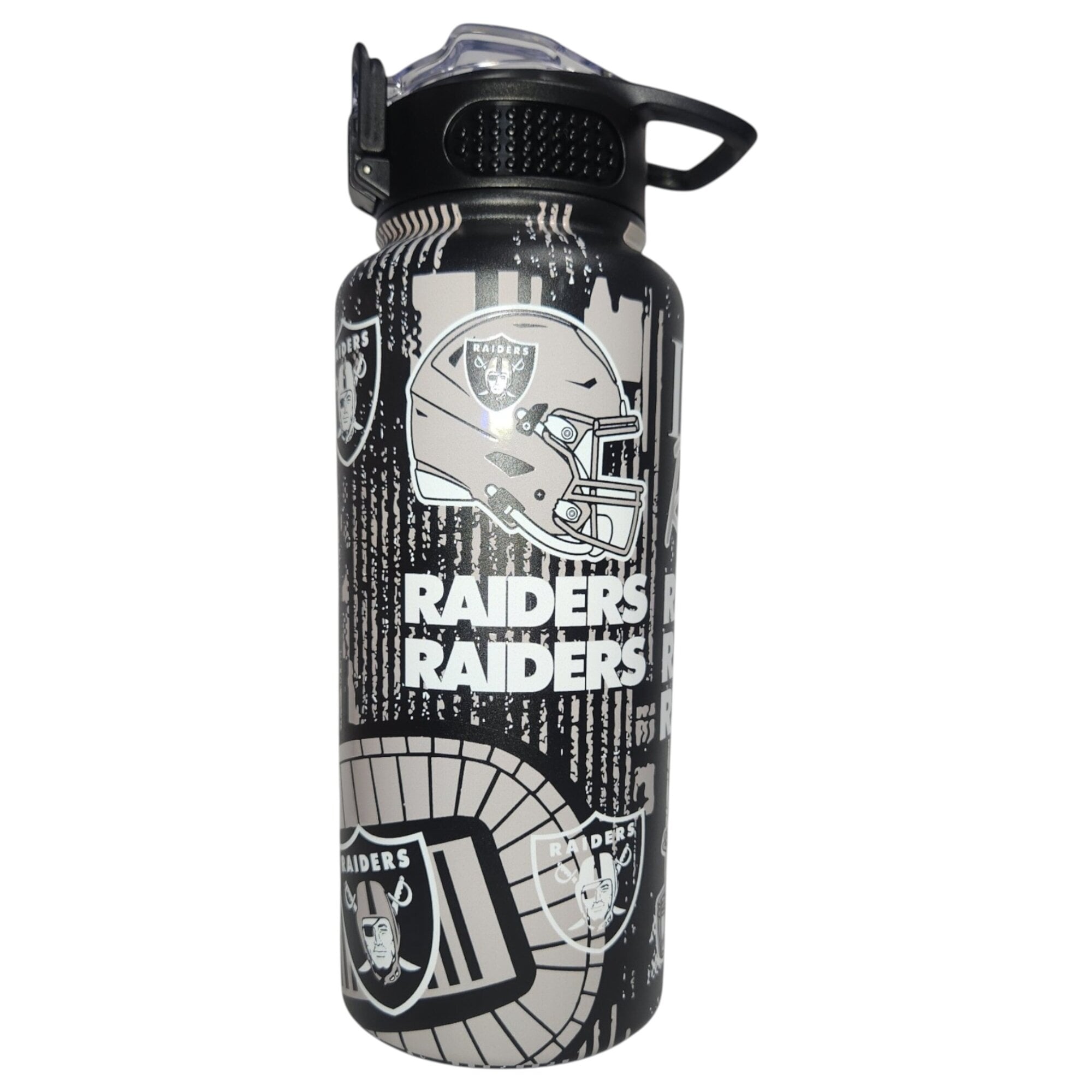 Gourde Pegasus Las Vegas Raiders 32 oz. Home Field Mashup en acier inoxydable ProPress