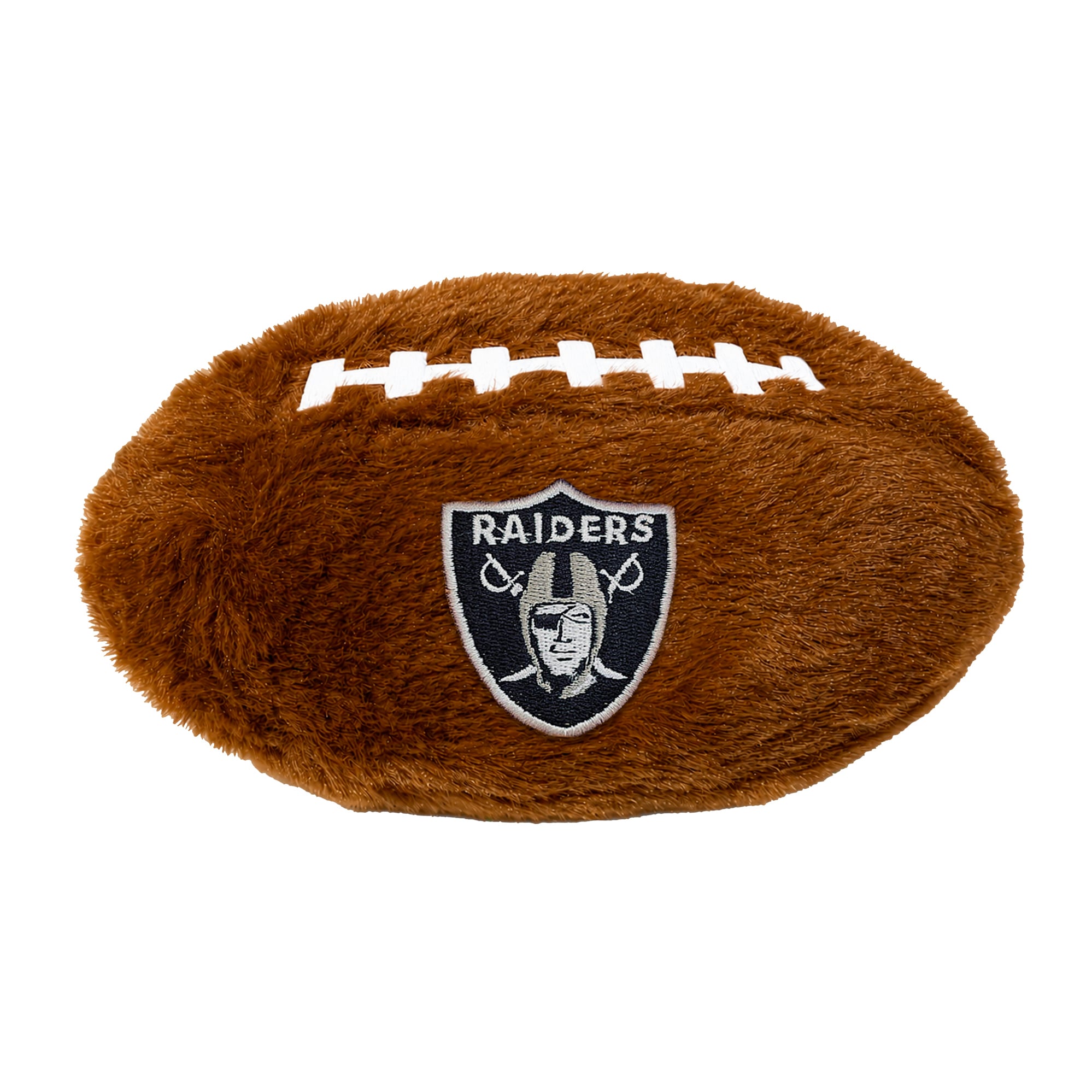 Pegasus Las Vegas Raiders 50" x 60" Blackout Team Spirit Ultra Soft Throw & Plush Football Combo Pack