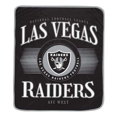 Las Vegas Raiders Pegasus Spotlight Arch 60" x 70" Ultra Soft Throw Blanket