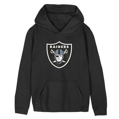 Las Vegas Raiders Outerstuff Preschool Primary Logo Fleece Hoodie - Black