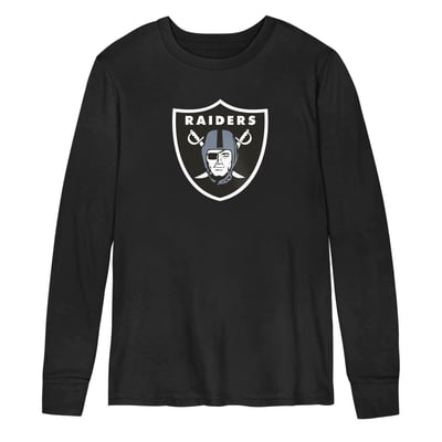 Las Vegas Raiders Outerstuff Preschool Primary Logo Long Sleeve T-Shirt - Black