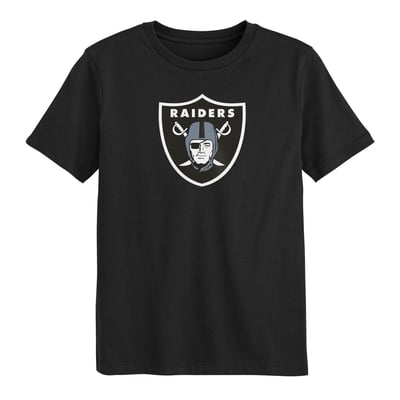  Las Vegas Raiders Outerstuff Preschool Primary Logo T-Shirt - Black