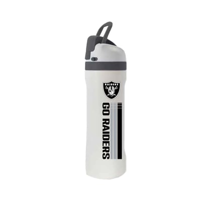 Las Vegas Raiders The Memory Company 24oz. Stainless Steel Slogan Tumbler