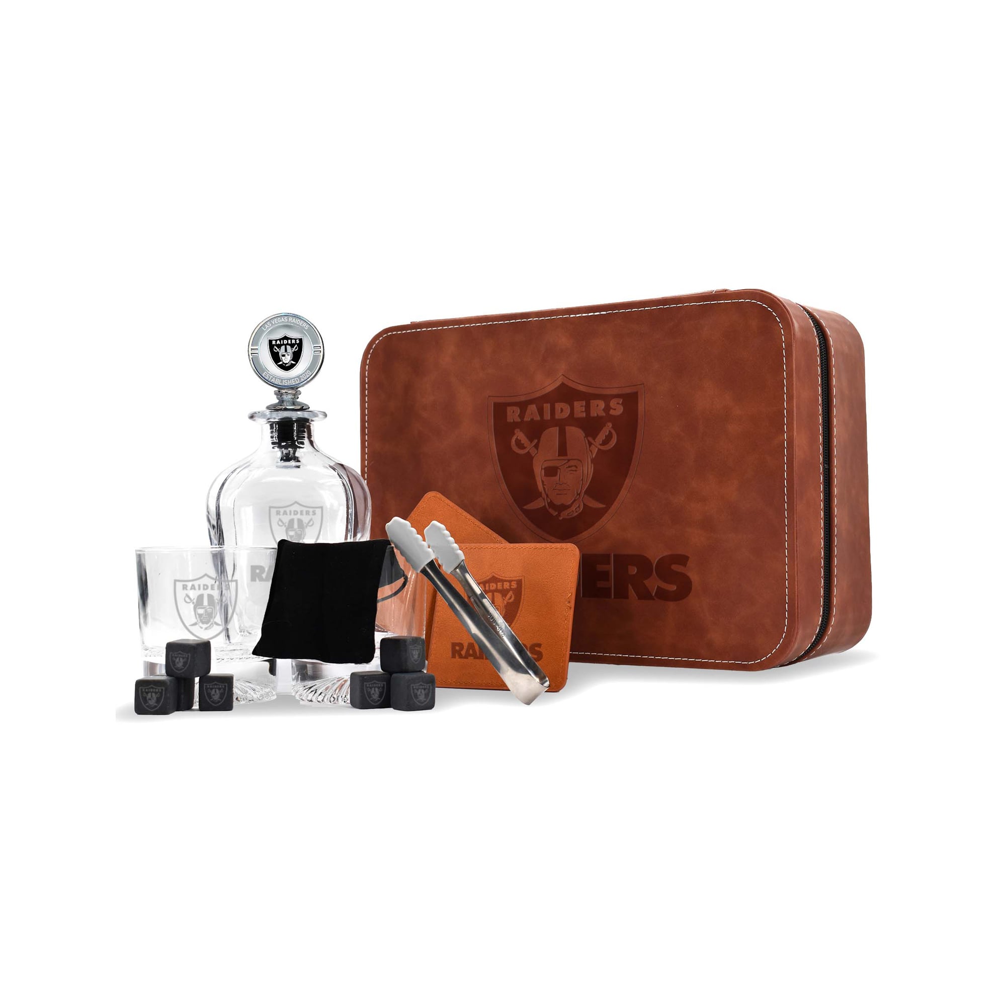 Ensemble de carafe The Memory Company Las Vegas Raiders