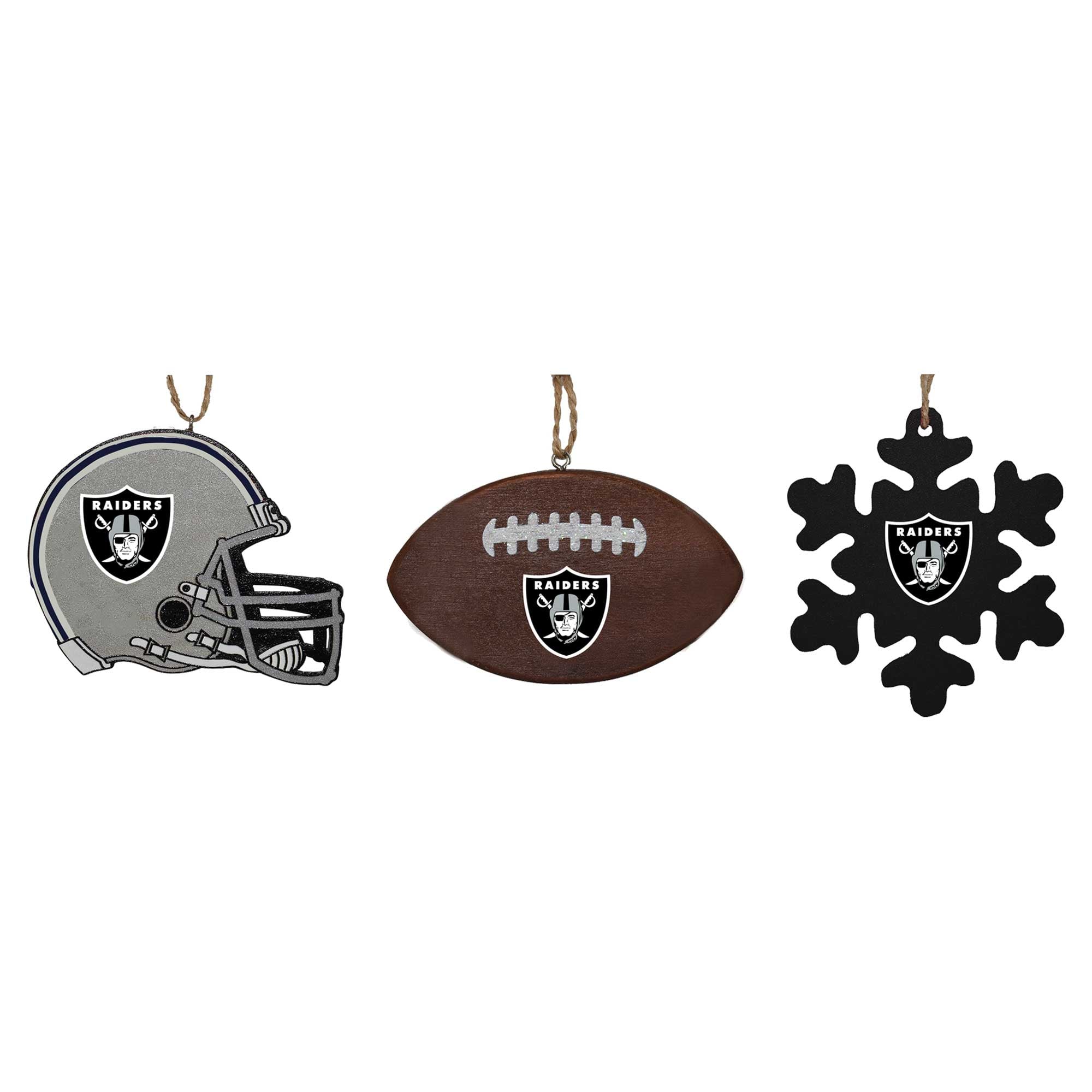 Las Vegas/Oakland Raiders Football Helmet Decal Set - Full Size 3M 20 Mil Vinyl