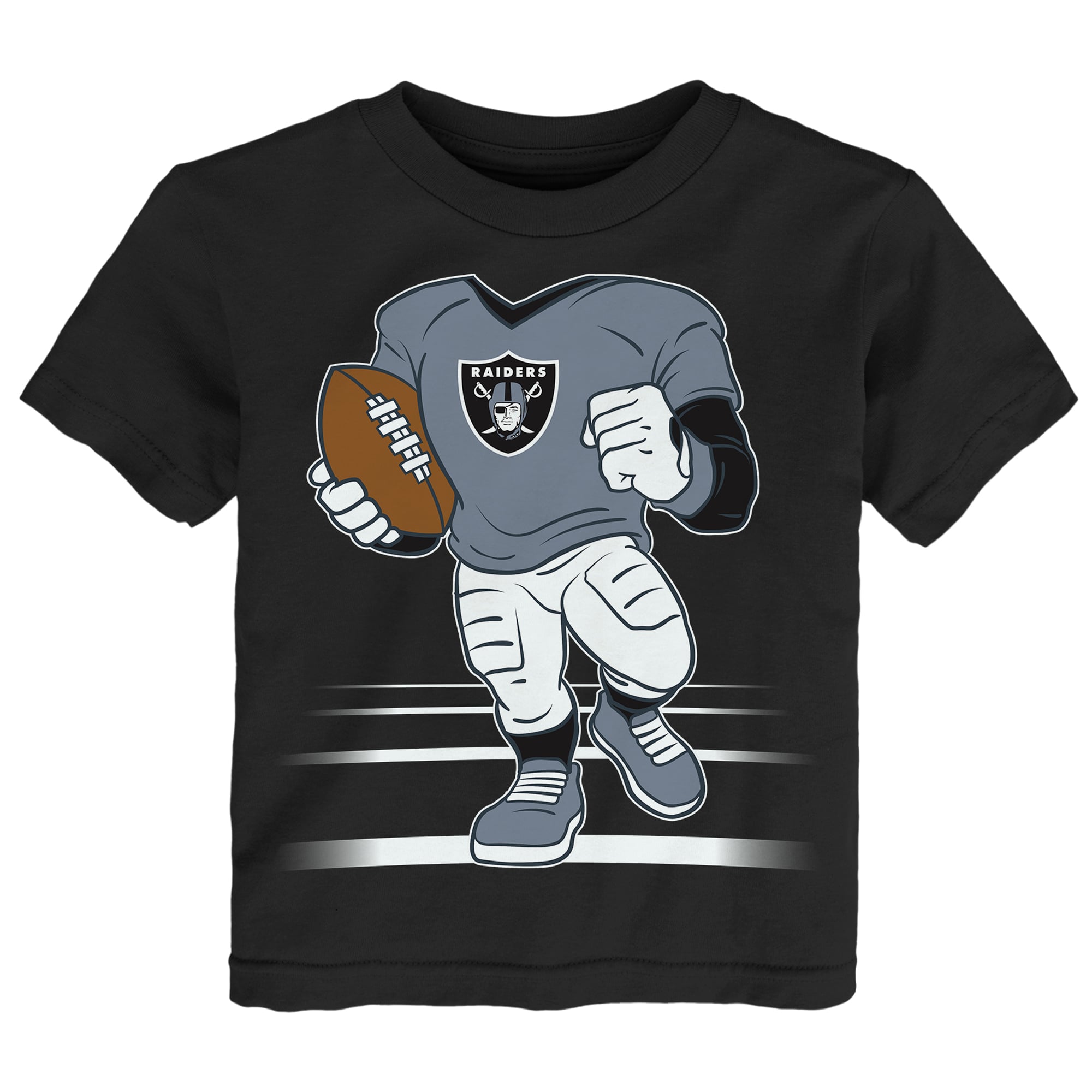Toddler Outerstuff  Black Las Vegas Raiders Game Fit T-Shirt