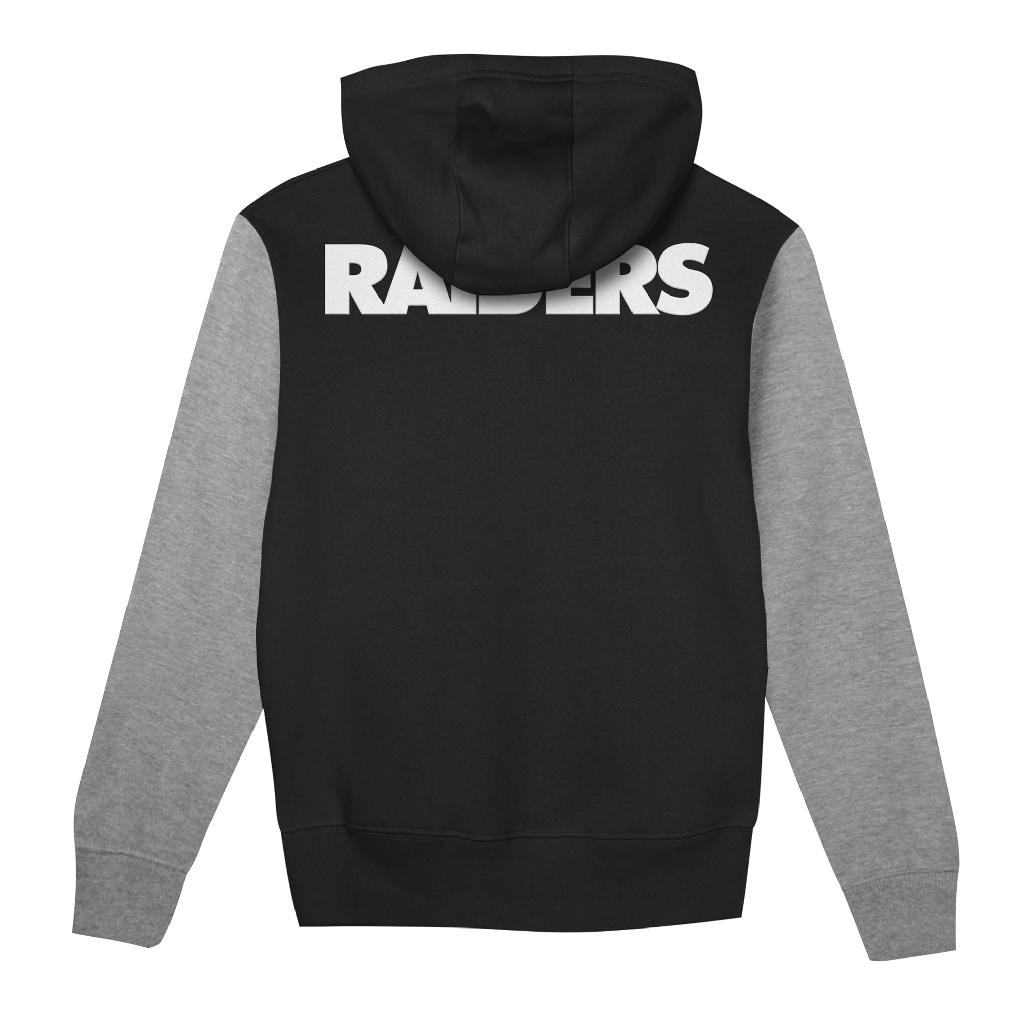 Sweat à capuche zippé Outerstuff noir et argent Las Vegas Raiders Stadium pour tout-petits