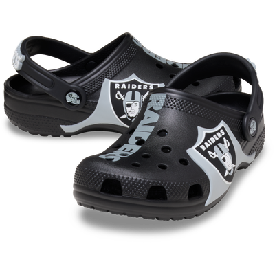  Las Vegas Raiders Crocs Unisex Classic Clog - Black