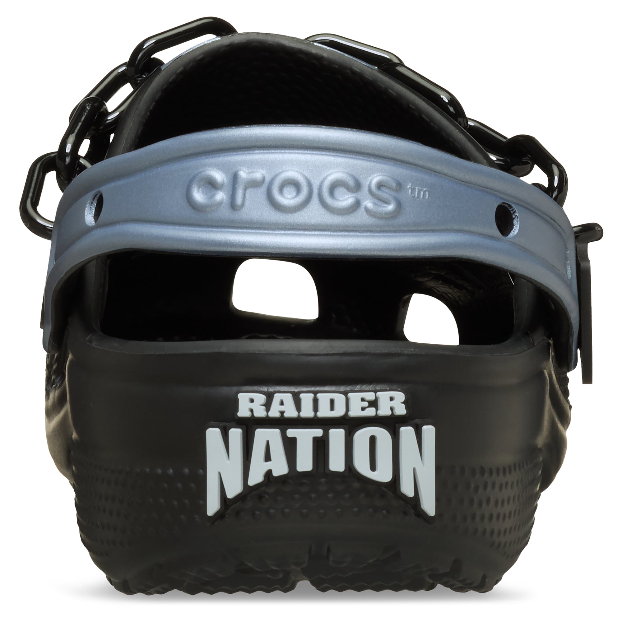Sabots classiques unisexes Crocs Las Vegas Raiders